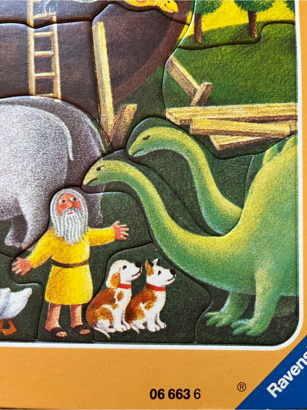 Ravensburger Noah’s Ark 45-piece See Inside Vintage Puzzle - Picture 2 of 6